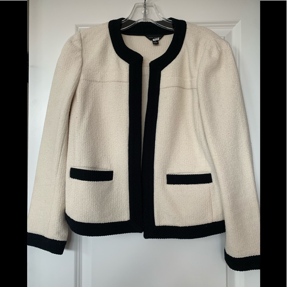 Ann Taylor Chanel looking jacket